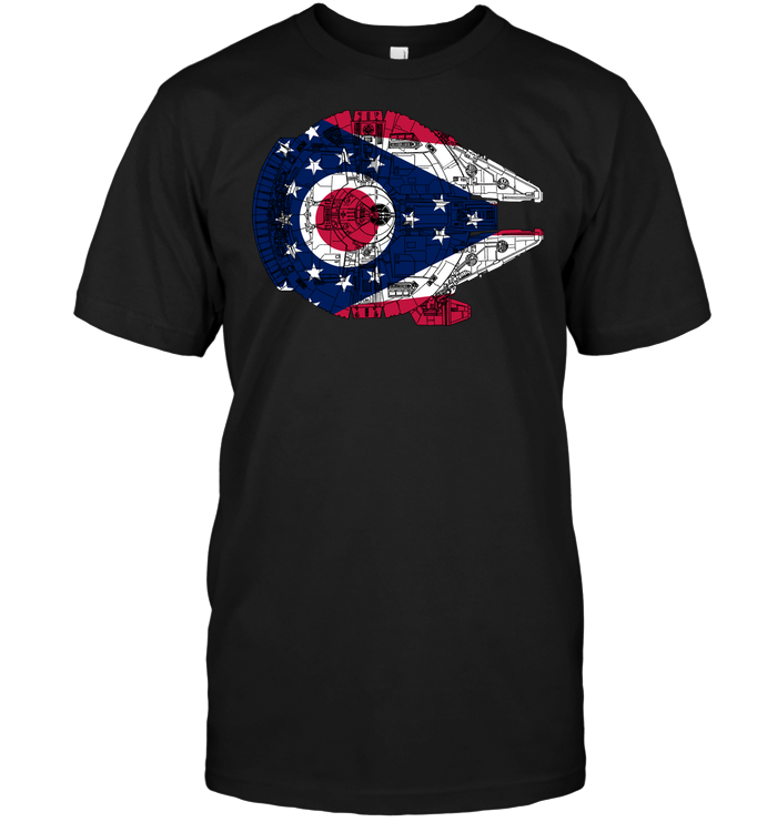 Ohio Flag And The Millennium Falcon