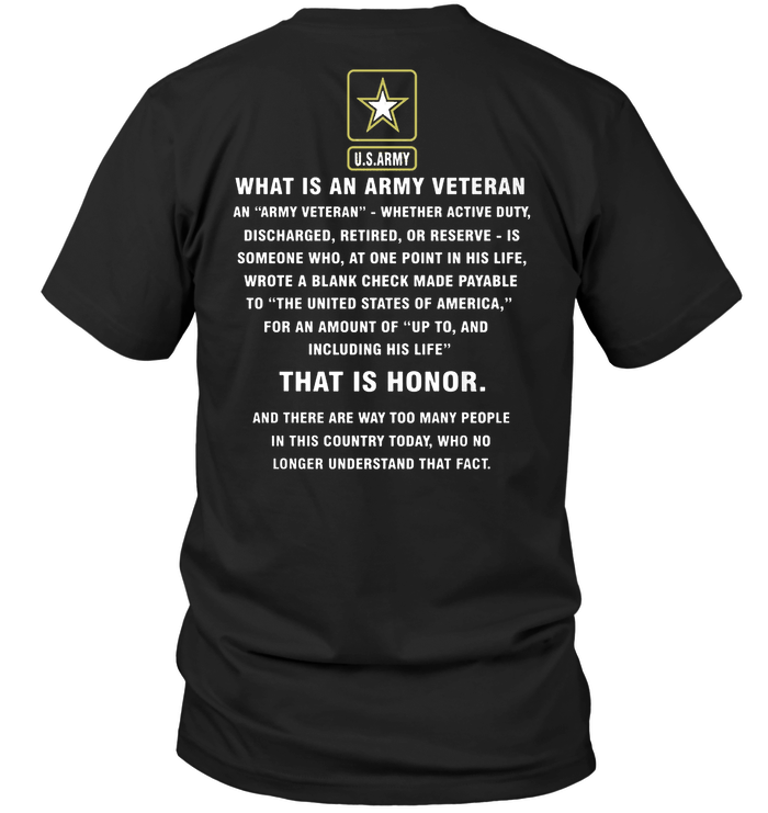 U.S.Army What Is An Army Veteran