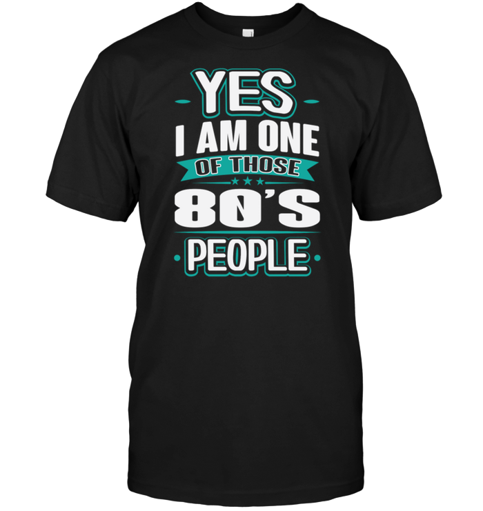 Yes I Am One Of Those 80's People