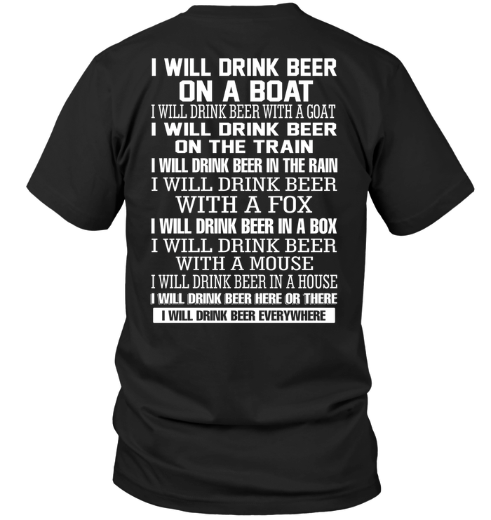 I Will Drink Beer On A Boat