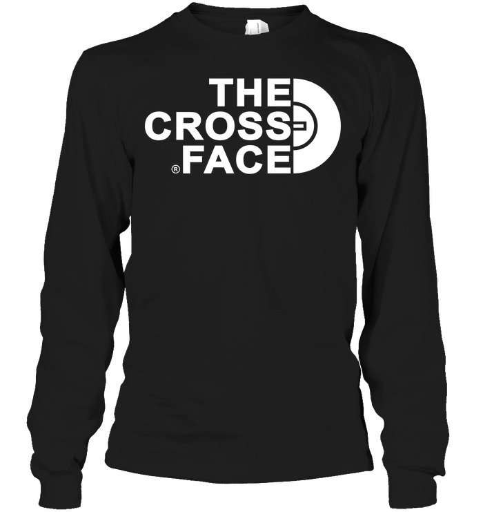 cross face hoodie