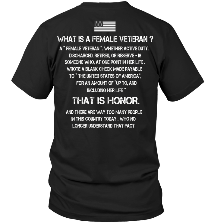 What Is A Female Veteran A Female Veteran Whether Active Duty