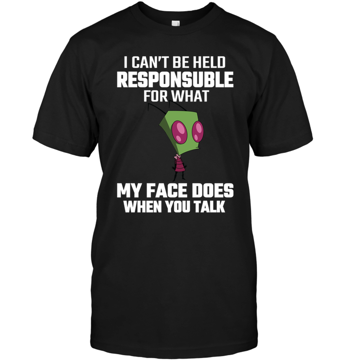 Invader Zim: I Can’t Be Held Responsible For What My Face Does When You Talk