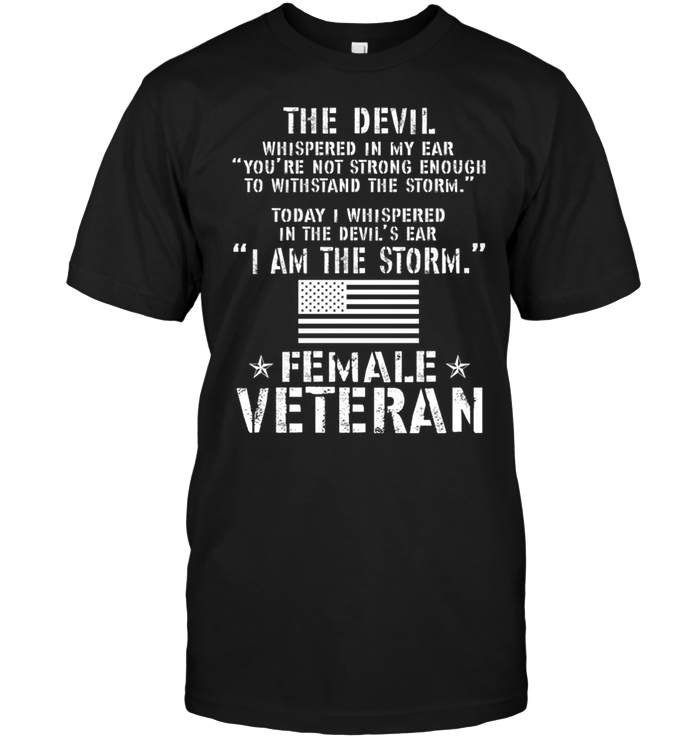 Female Veteran: The Devil Whispered In My Ear You're Not Strong Enough To Withstand The Storm