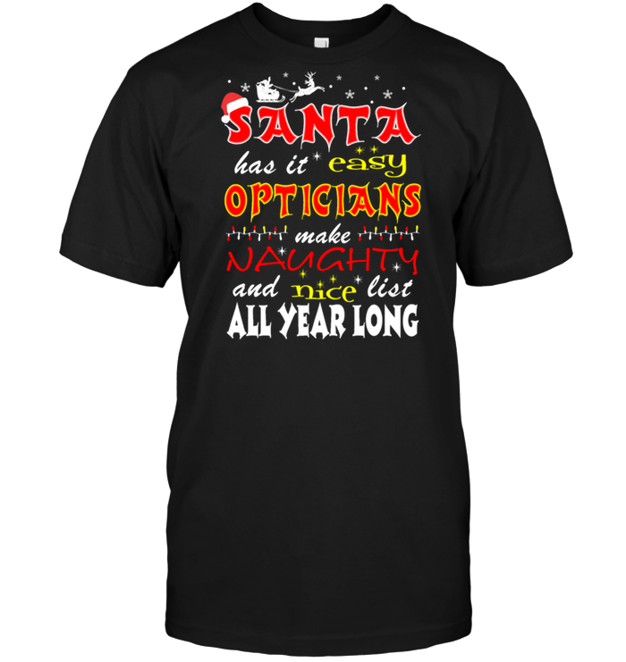 Santa Has It Easy Opticians Make Naughty And Nice List All Year Long