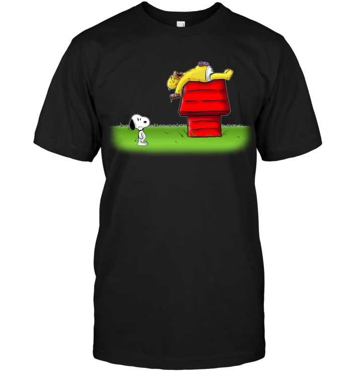Snoopy: Leave My House Simpsons