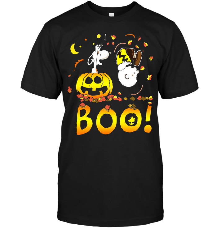 Halloween: Snoopy and Charlie Brown Boo T-Shirt