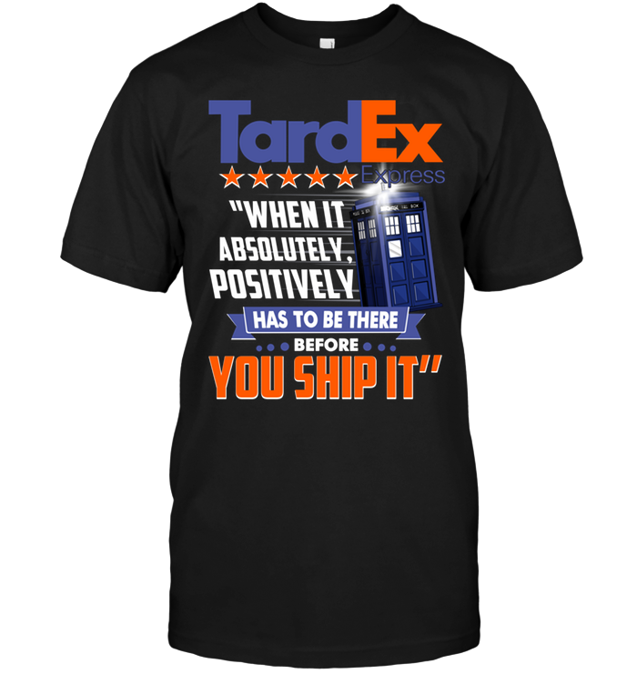 Doctor Who: Tardex When It Absolutely Positively Has To Be There Before You Ship It