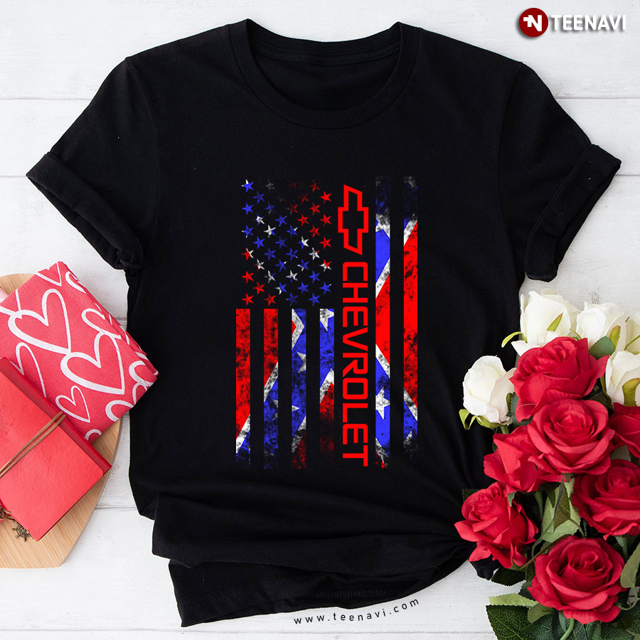 American Flag: Chevrolet T-Shirt