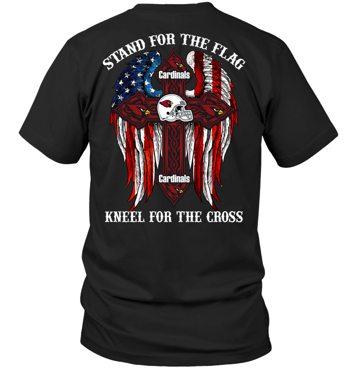 Arizona Cardinals: Stand For The Flag Kneel For The Cross