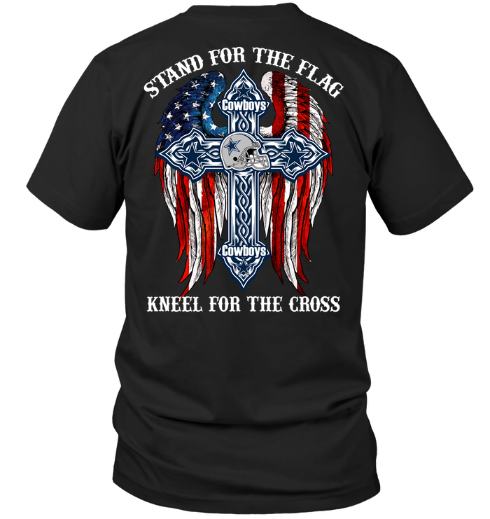 Dallas Cowboys: Stand For The Flag Kneel For The Cross