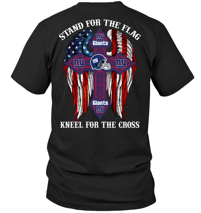 New York Giants: Stand For The Flag Kneel For The Cross