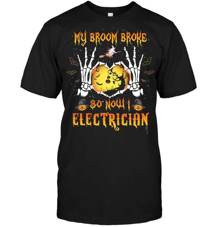 Halloween: My Broom Broke So Now I Electrician