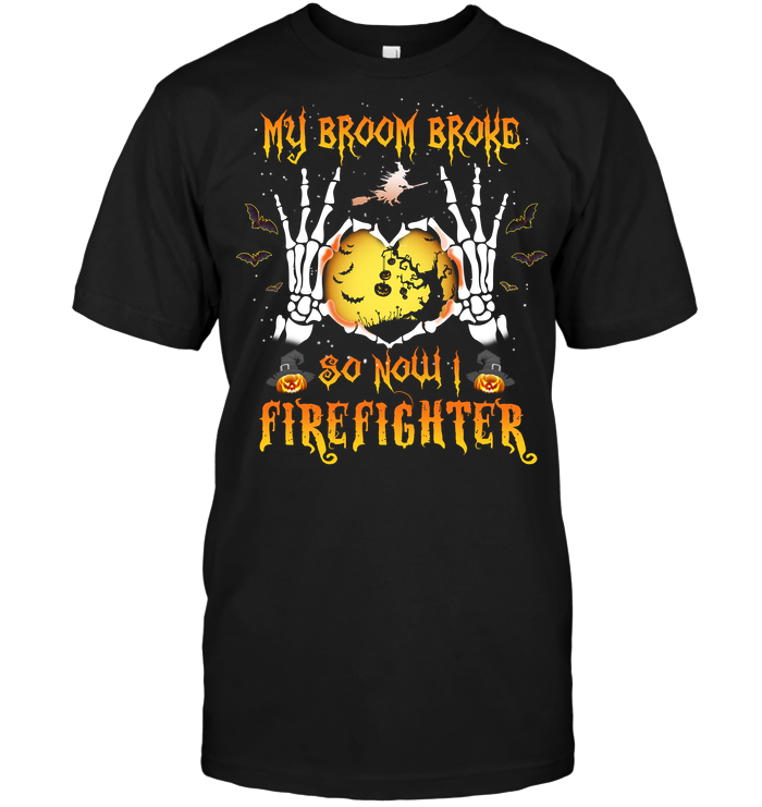 Halloween: My Broom Broke So Now I Firefighter