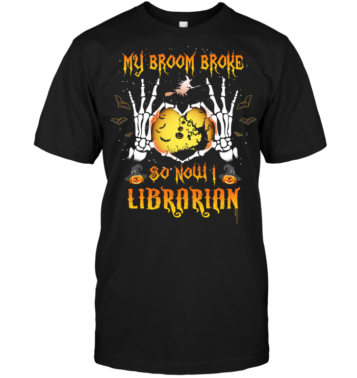 Halloween: My Broom Broke So Now I Librarian