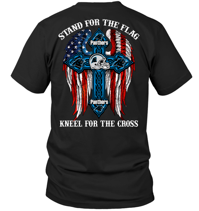 Carolina Panthers: Stand For The Flag Kneel For The Cross
