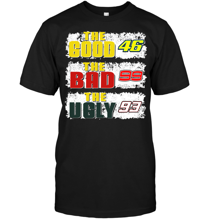 The Good Valentino Rossi VR46 The Bad 99 The Ugly 93