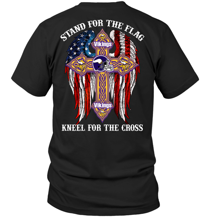 Minnesota Vikings: Stand For The Flag Kneel For The Cross