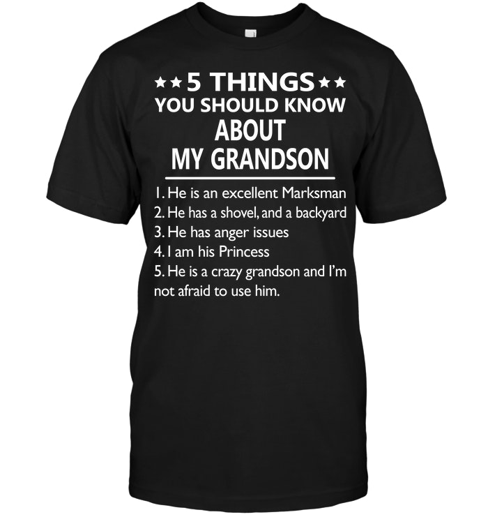 5 Things You Should Know About My Grandson