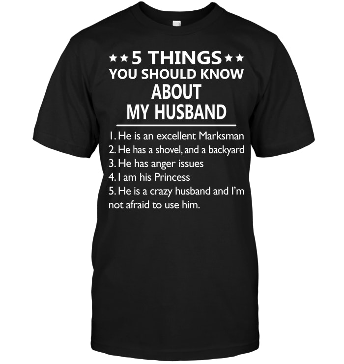 5 Things You Should Know About My Husband
