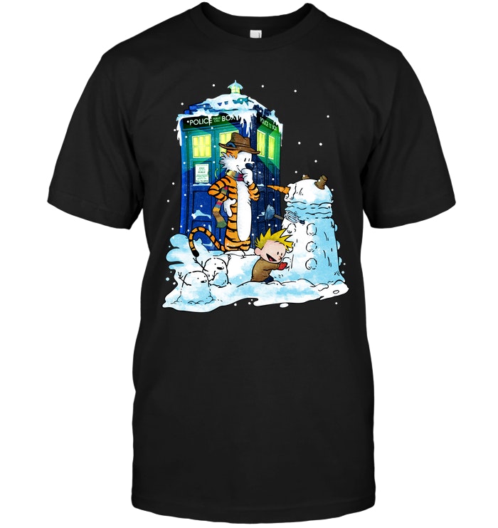 Doctor Calvin and Hobbes mashup Doctor Who