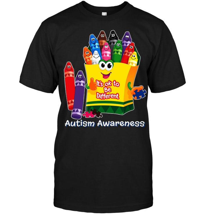 It's Ok To Be Different Autism Awareness