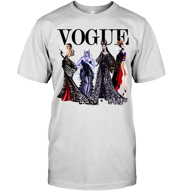 Vogue: Disney Maleficent, Evil Queen, Ursula, Cruella De Vil