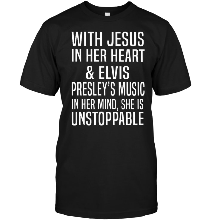 With Jesus In Her Heart And Elvis Presley's Music
