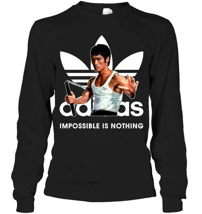 adidas impossible is nothing t shirt