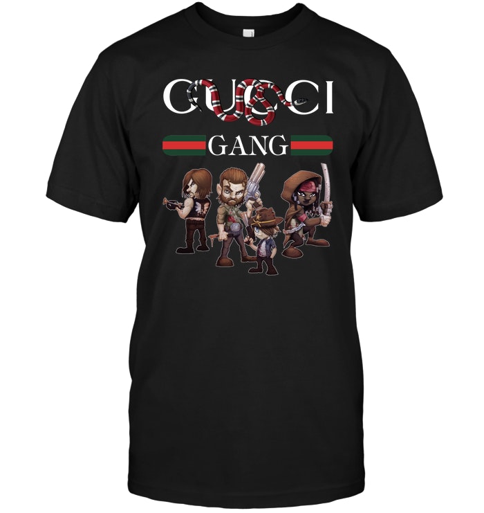 Gucci Gang Team Rick Walking Dead Coral Snake Mashup