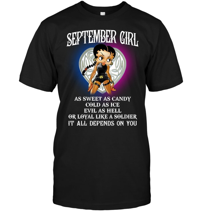 Betty Boop: September Girl As Sweet As Candy Cold As Ice