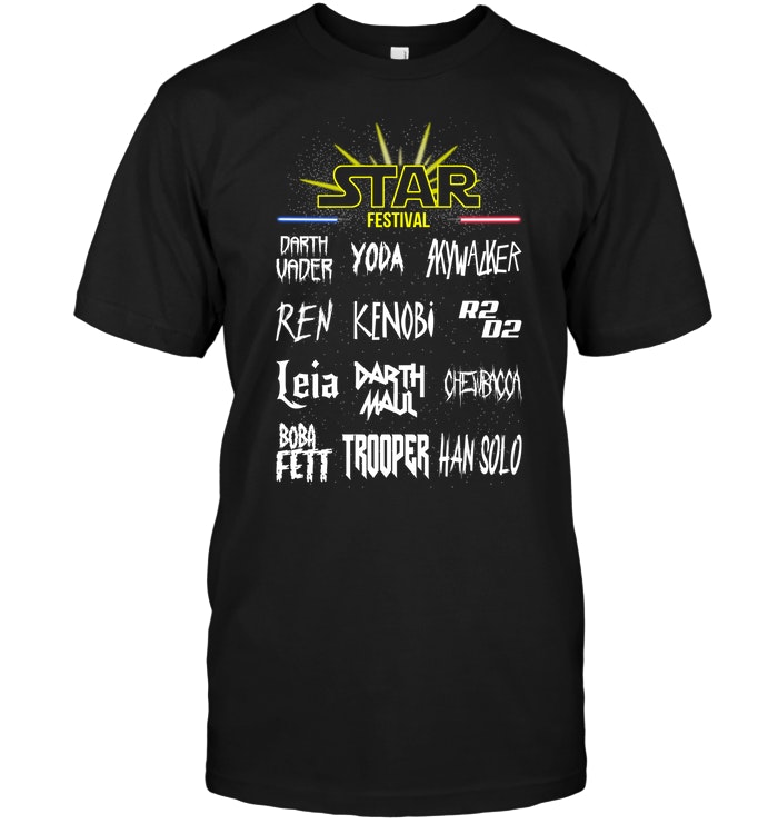 Star Festival Darth Vader Yoda Skywalker Ren Kenobi Leia Baba Fett Trooper Han Solo