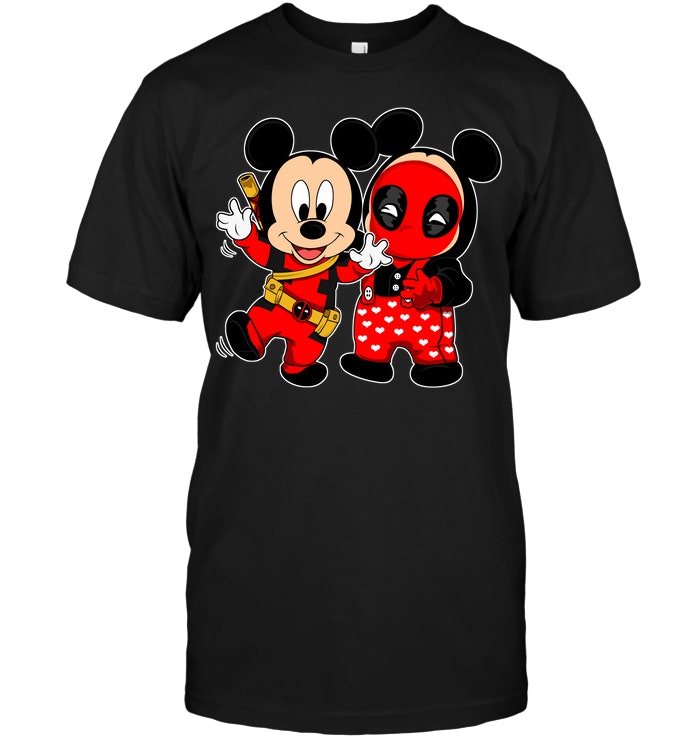 Deadpool And Mickey Mouse Mashup