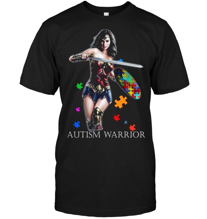 Autism - Autism Warrior Wonder Woman