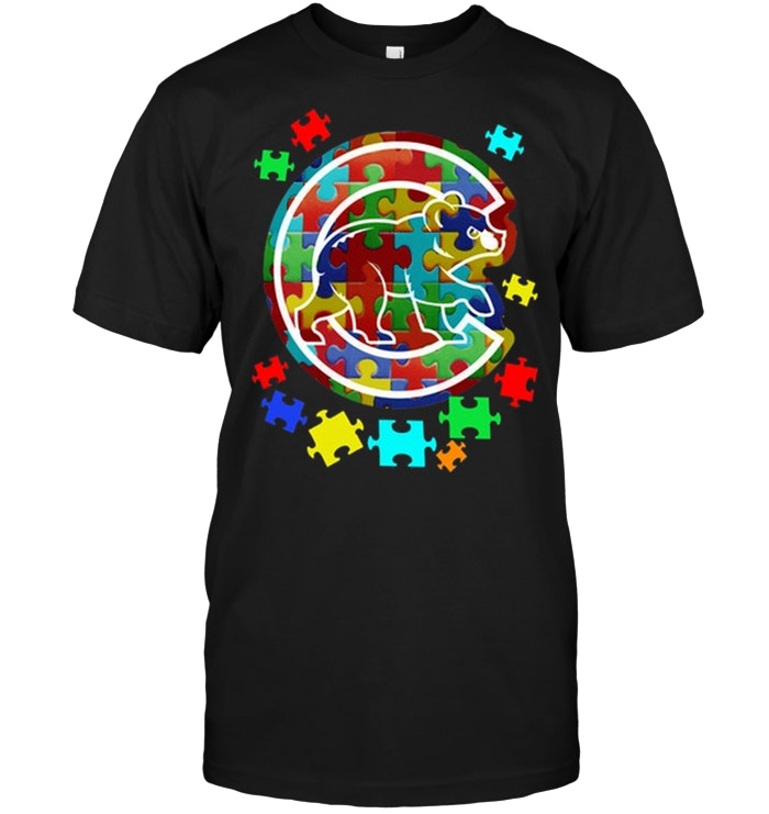 Autism Chicago Cubs T-Shirt - TeeNavi