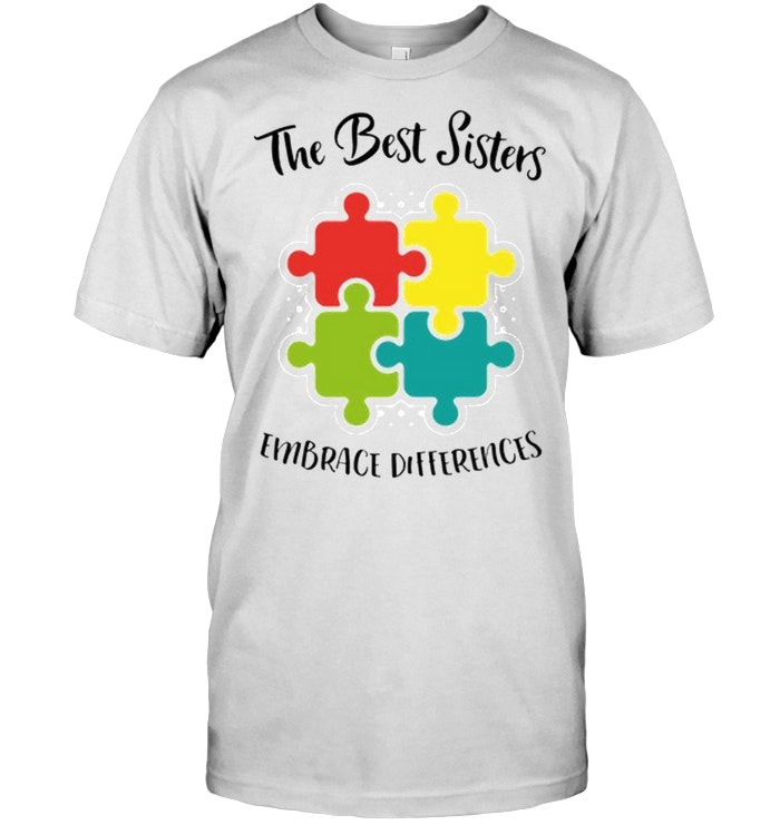 Autism Sister Awareness Day Autistic Gift For Sis