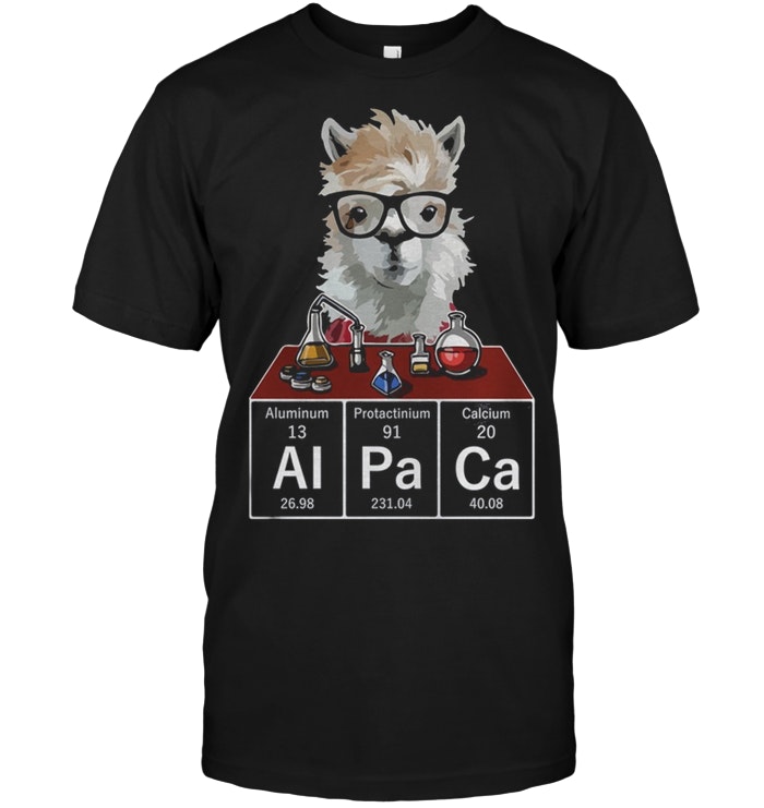 Chemistry Alpaca Llama Science Teacher
