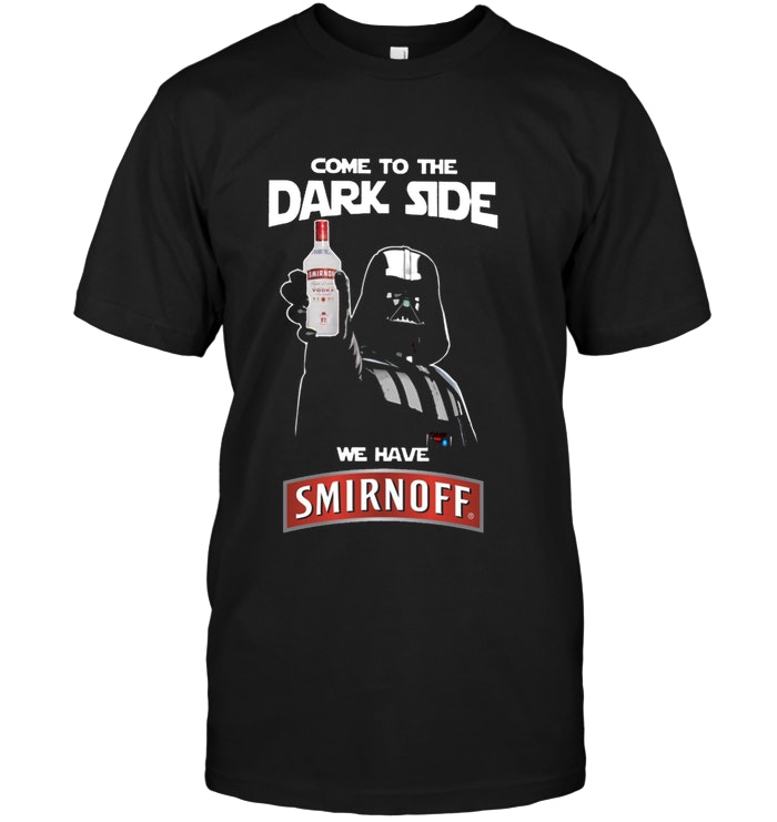 Come To The Dark Side Smirnoff Vodka