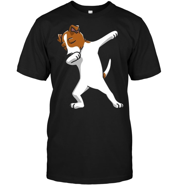 Dabbing Jack Russell Terrier Dog