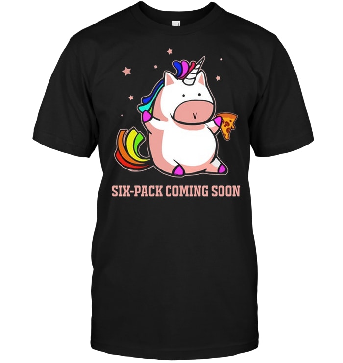 Funny Unicorn Work Out  Six-Pack Coming Soon