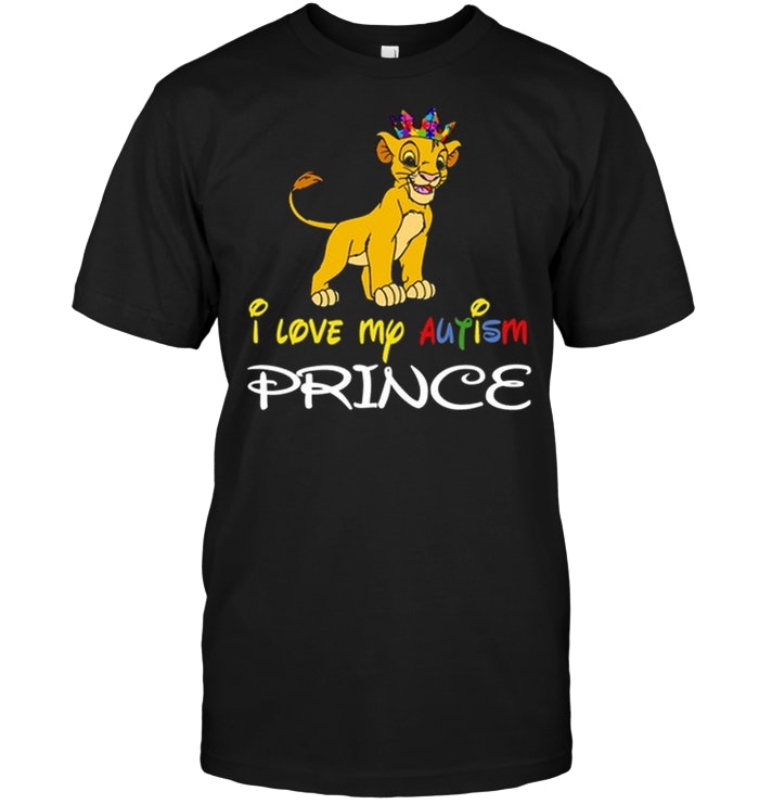 I Love My Autism Prince - Lion