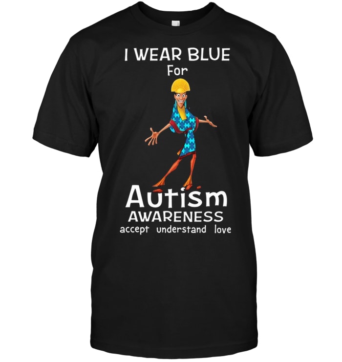 I Wear Blue For Autism Kuzco