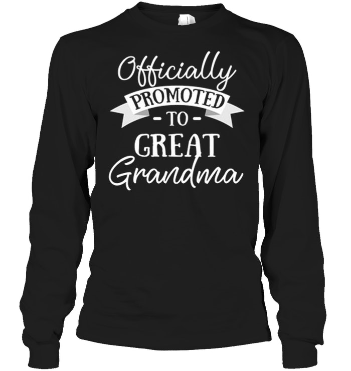 Officially Promoted To Grandma Grey Sweatshirt 