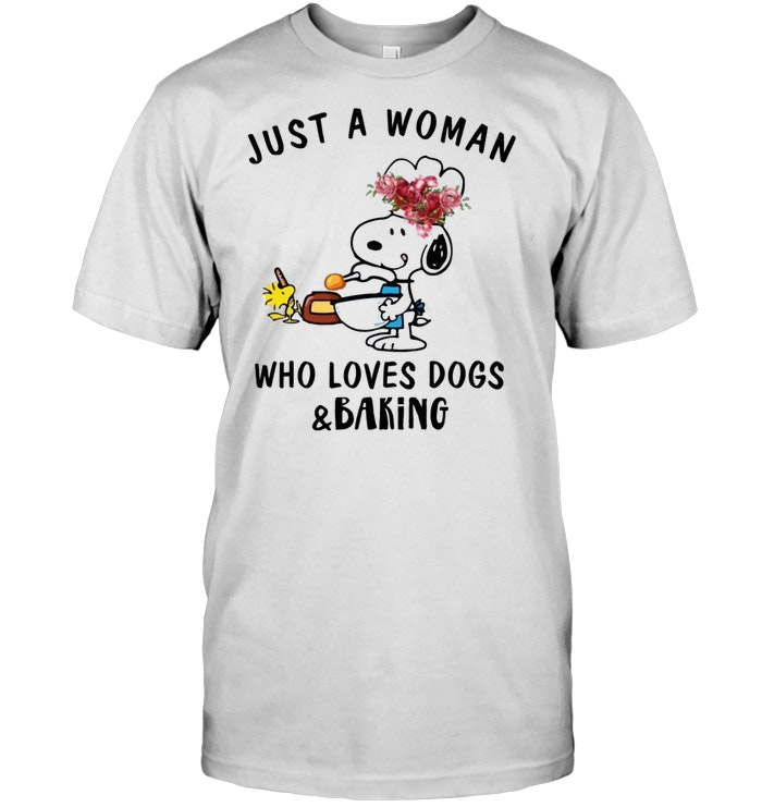 Snoopy: Just A Woman Who Loves Dogs And Baking