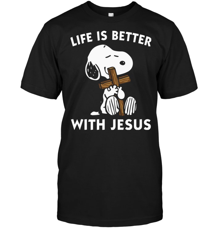 Snoopy Life Is Better With Jesus