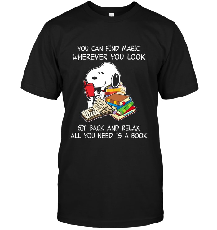 Snoopy - You Can Find Magic Wherever You Read Book