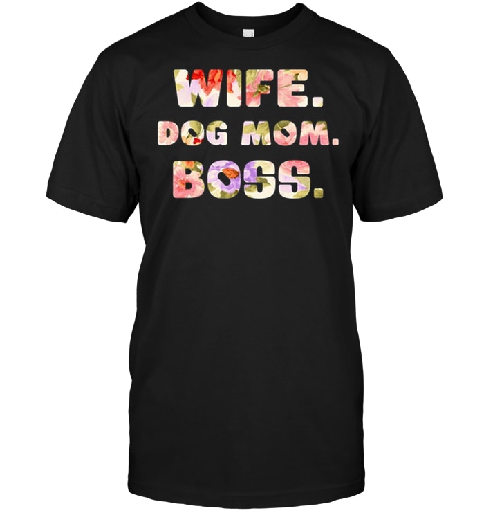 Wife Dog Mom Boss Vintage