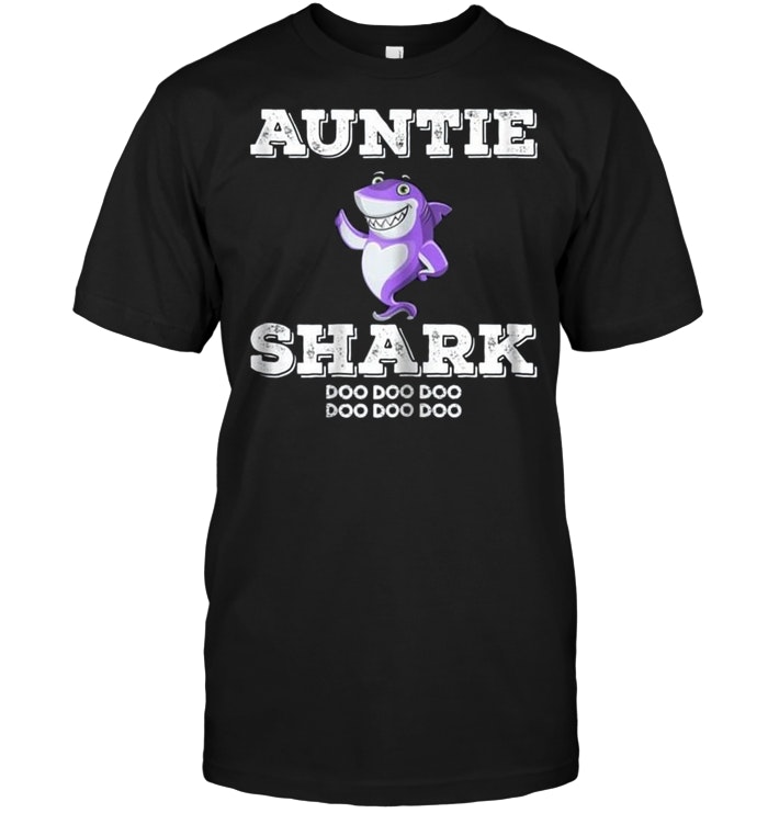 Auntie Shark Doo Doo Doo Matching Family