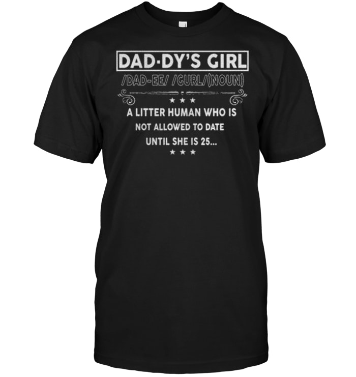 Girl Dad Definition T-Shirt