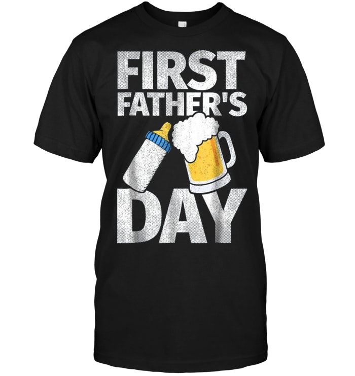 First Father's Day Gifts Beer Baby Bottle Dad Daddy